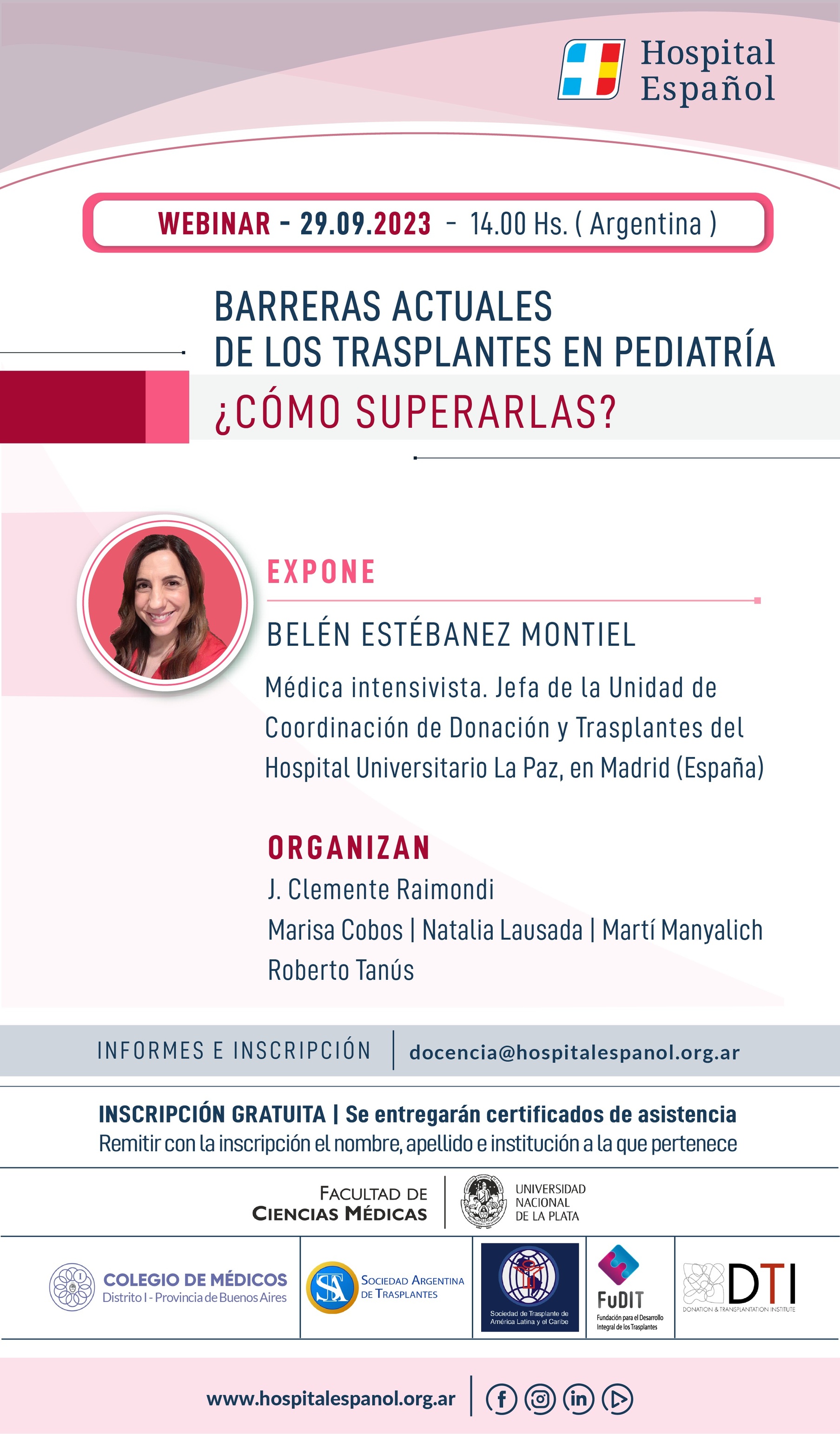 Barreras actuales de los trasplantes en pediatría