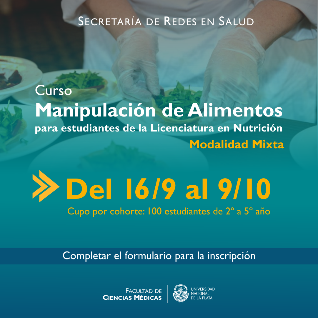 Manipulacion de alimentos 1placa