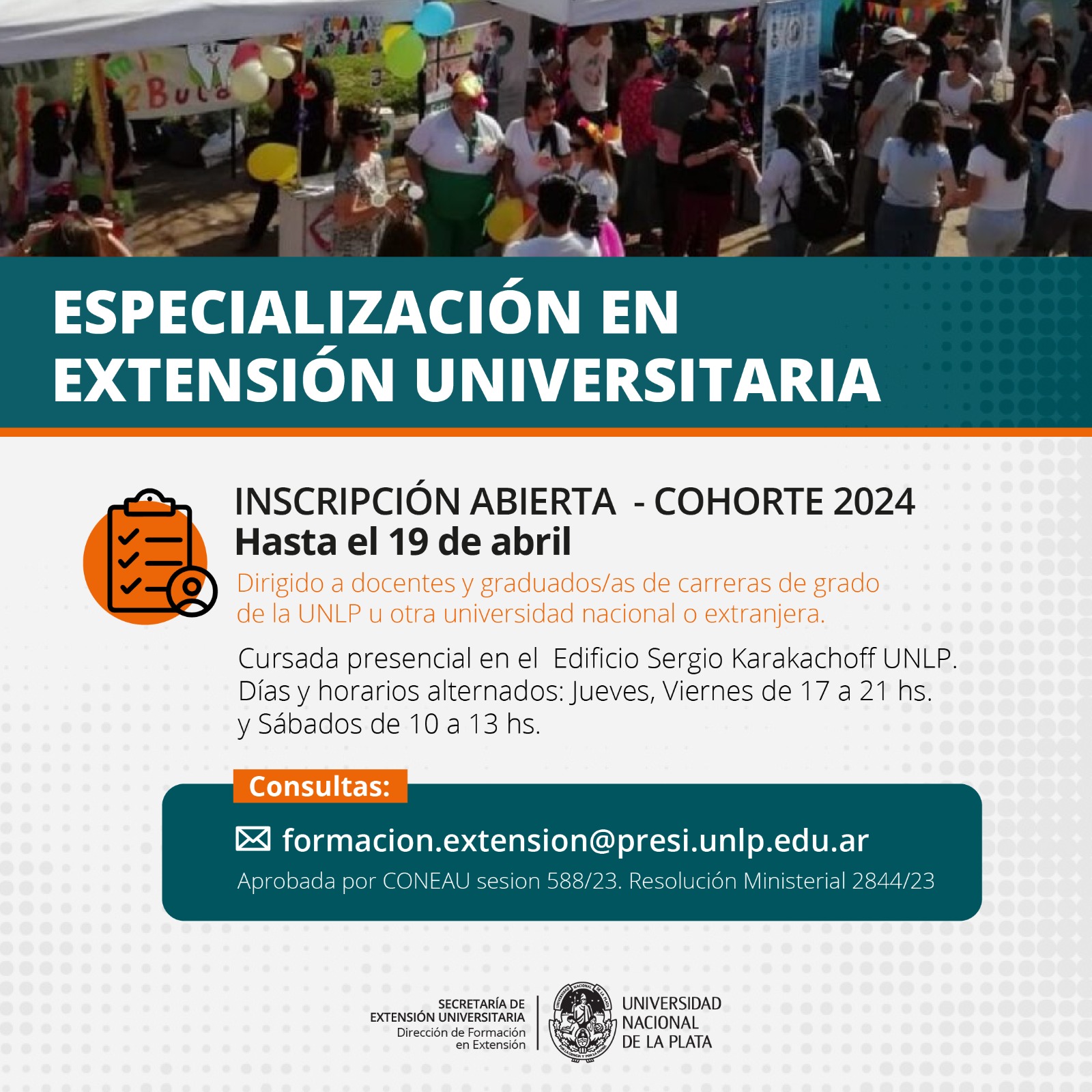 especializacion extension universitaria