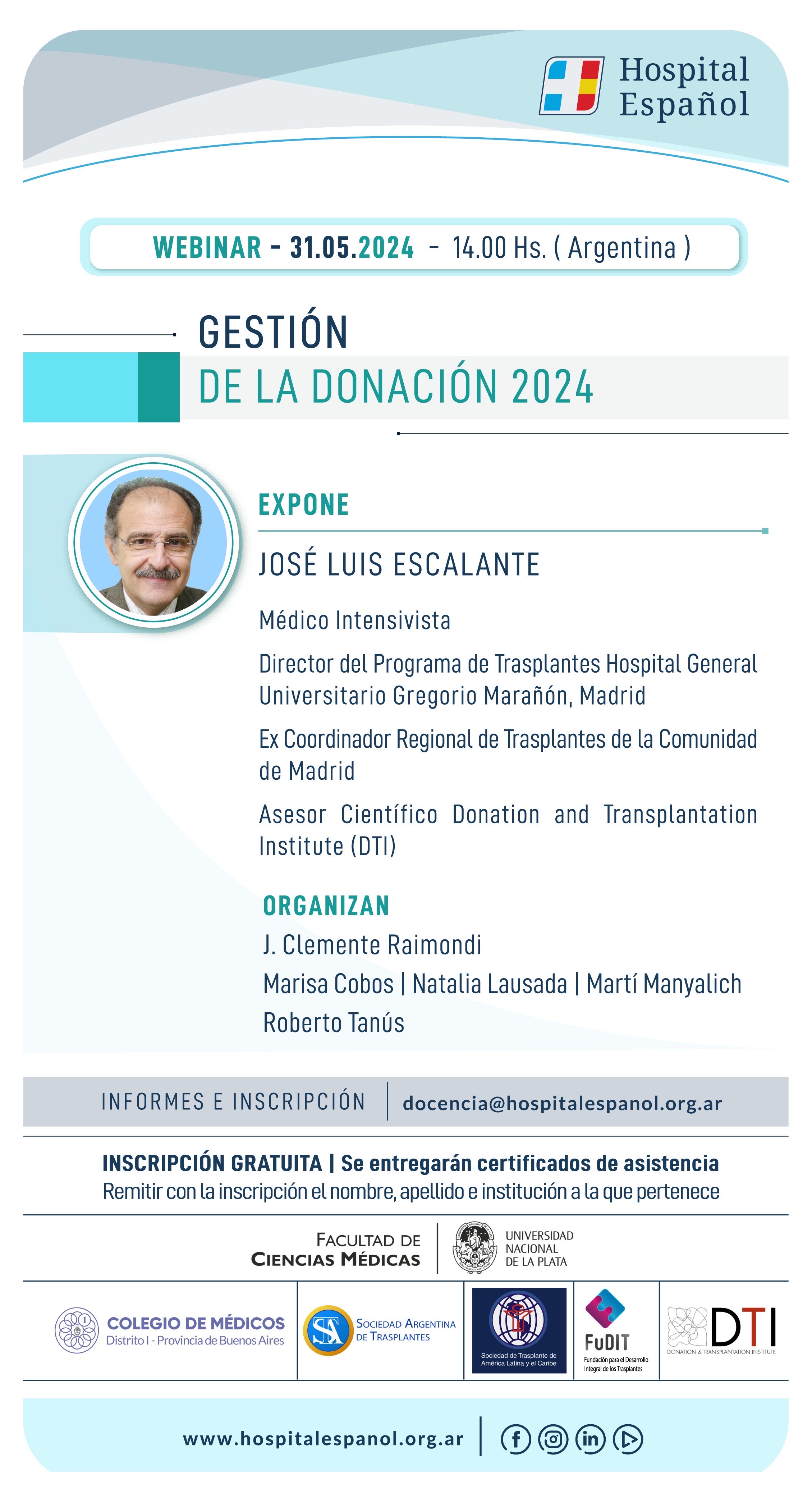 webinar gestion de la donación 2024