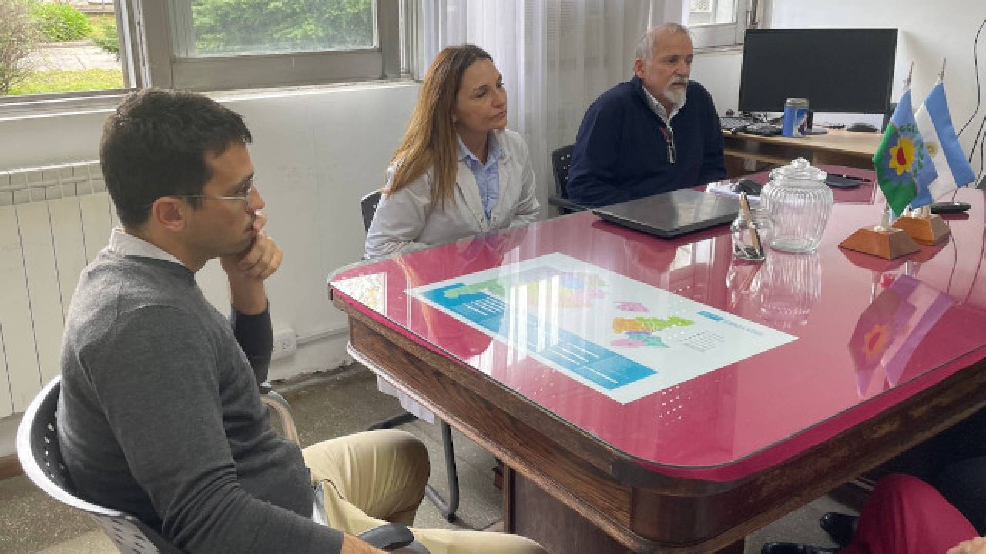 Encuentro con Autoridades del Hospital San Roque de Gonnet
