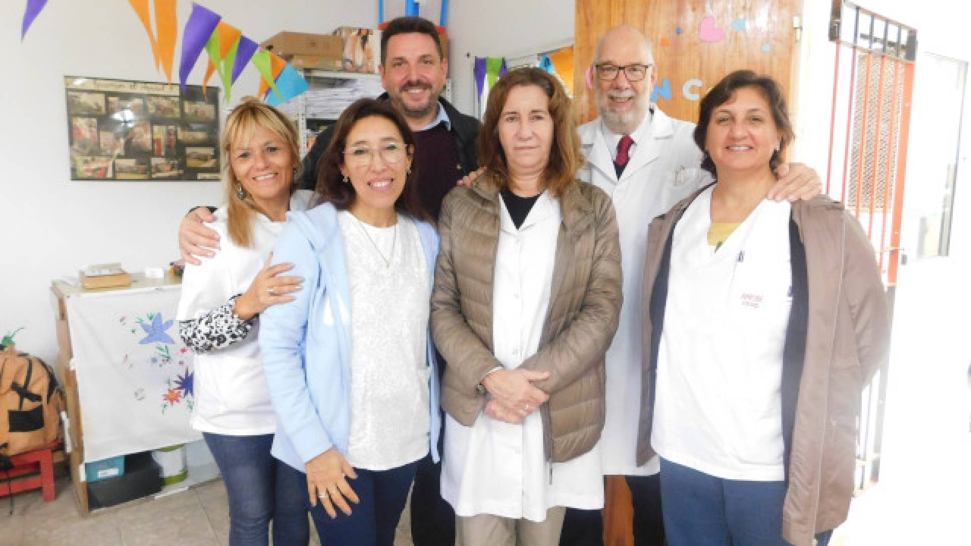Visita a la Unidad Sanitaria 35 de Berisso